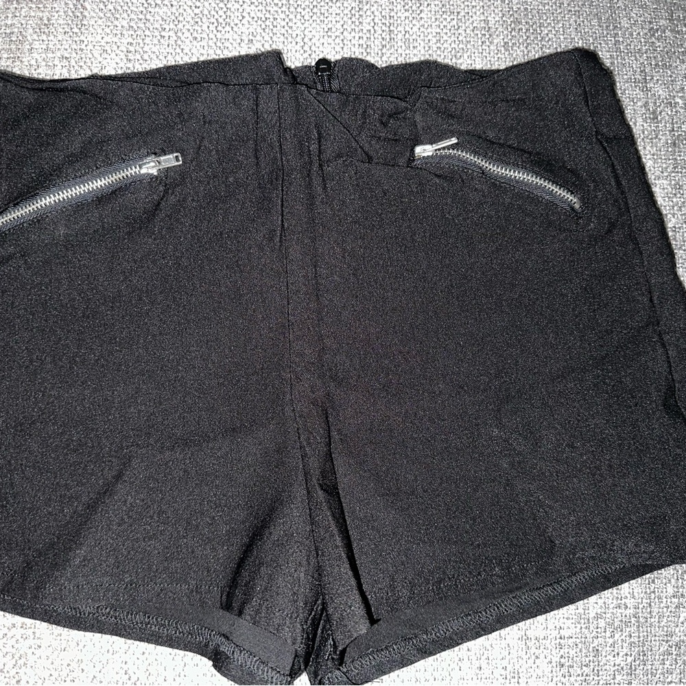 High waisted dressy shorts